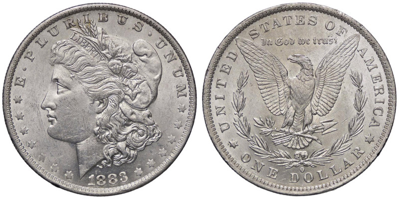 ESTERE - U.S.A. - Dollaro 1883 O - Morgan Kr. 110 AG

Status: SPL+/qFDC