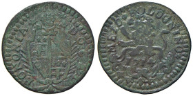 Rame Pontificio da Alessandro VIII a Clemente XII, parte II - BOLOGNA - Clemente XI (1700-1721) - Mezzo bolognino 1714 Munt. 217 (CU g. 7,05)

Statu...