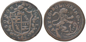 Rame Pontificio da Alessandro VIII a Clemente XII, parte II - BOLOGNA - Innocenzo XIII (1721-1724) - Mezzo bolognino 1721 Munt. 44 (CU g. 6,26)

Sta...