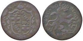 Rame Pontificio da Alessandro VIII a Clemente XII, parte II - BOLOGNA - Innocenzo XIII (1721-1724) - Mezzo bolognino 1723 Munt. 44b (CU g. 6,25)

St...
