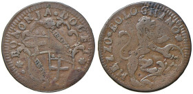 Rame Pontificio da Alessandro VIII a Clemente XII, parte II - BOLOGNA - Clemente XII (1730-1740) - Mezzo bolognino 1733 Munt. 191a (CU g. 6,94)

Sta...