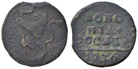 Rame Pontificio da Alessandro VIII a Clemente XII, parte II - BOLOGNA - Clemente XII (1730-1740) - Quattrino 1736 Munt. 195e R (CU g. 1,94)

Status:...
