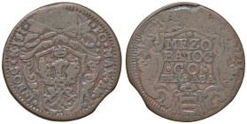 Rame Pontificio da Alessandro VIII a Clemente XII, parte II - FERRARA - Innocenzo XIII (1721-1724) - Mezzo baiocco A. I Munt. 49 (tipo) (CU g. 6,77)
...