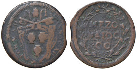 Rame Pontificio da Alessandro VIII a Clemente XII, parte II - GUBBIO - Innocenzo XII (1691-1700) - Mezzo baiocco A. II Munt. 153 (CU g. 7,55)

Statu...
