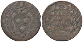 Rame Pontificio da Alessandro VIII a Clemente XII, parte II - GUBBIO - Innocenzo XII (1691-1700) - Mezzo baiocco A. II Munt. 151 (CU g. 8,33)

Statu...