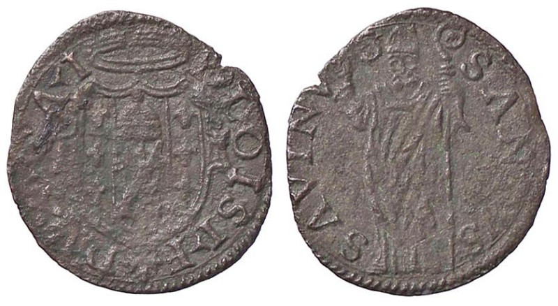 ZECCHE ITALIANE - CASTRO - Pier Luigi Farnese (1545-1547) - Quattrino CNI 67/90 ...