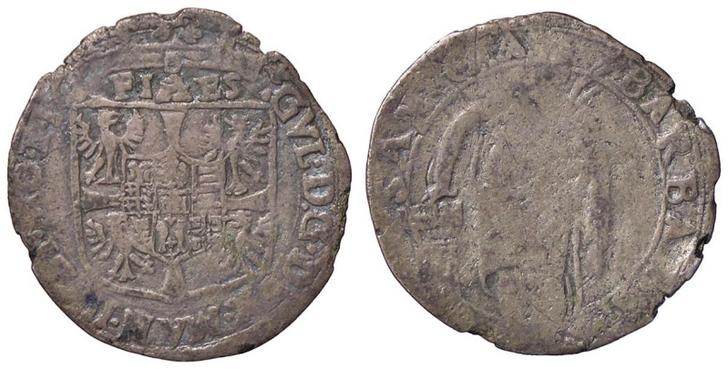 ZECCHE ITALIANE - MANTOVA - Guglielmo Gonzaga (1550-1587) - Giulio CNI 104/117; ...