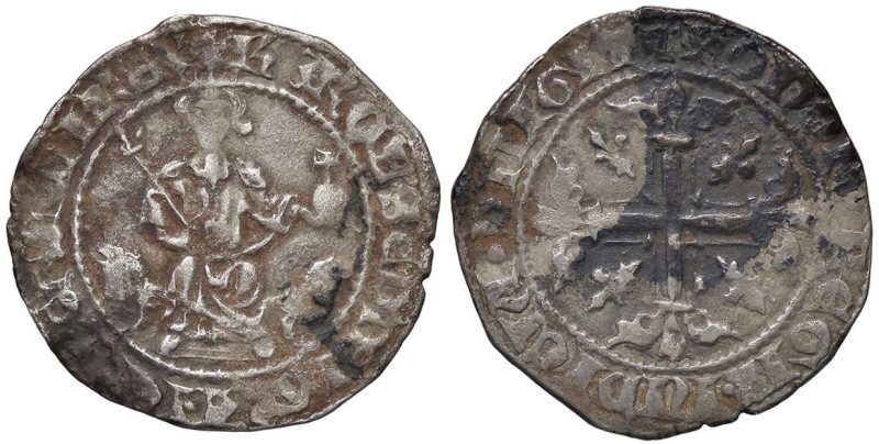 ZECCHE ITALIANE - NAPOLI - Carlo II d'Angiò (1285-1309) - Gigliato P.R. 3; MIR 2...