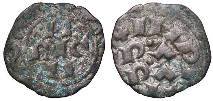 ZECCHE ITALIANE - PAVIA - Enrico III di Franconia (1056-1106) - Denaro CNI 1/14;...