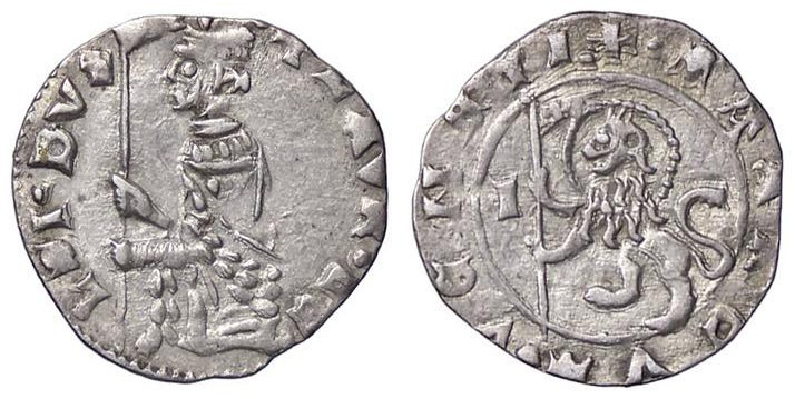 ZECCHE ITALIANE - VENEZIA - Lorenzo Celsi (1361-1365) - Soldino Pao. 2 (AG g. 0,...