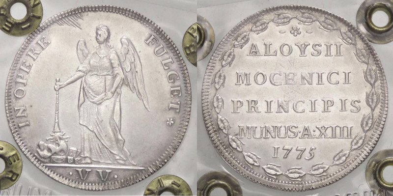 ZECCHE ITALIANE - VENEZIA - Alvise IV Mocenigo (1763-1778) - Osella 1775 A. XIII...