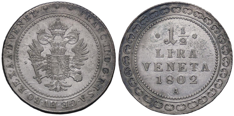 ZECCHE ITALIANE - VENEZIA - Francesco II d'Asburgo - Lorena (1797-1805) - Lira e...