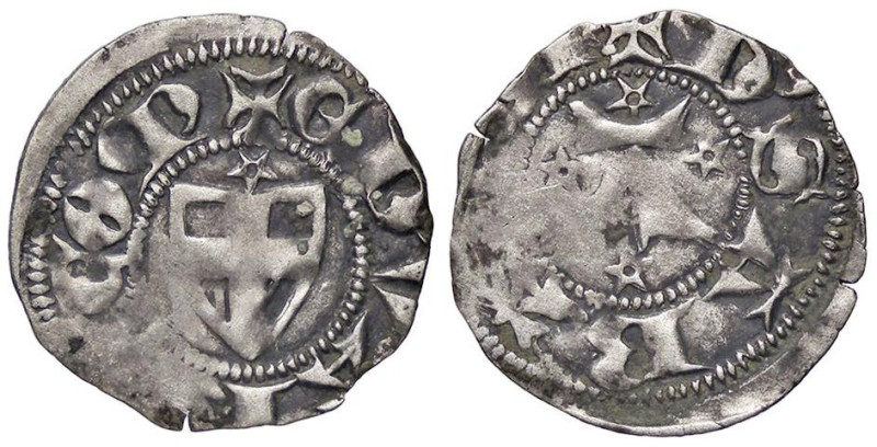 SAVOIA - Edoardo (1323-1329) - Forte MIR 53 R (AG g. 0,93) Debolezza di conio
...