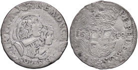 SAVOIA - Carlo Emanuele II, reggenza (1638-1648) - 5 Soldi 1648 MIR 762b NC (MI g. 4,99)

Status: qBB