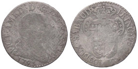 SAVOIA - Vittorio Amedeo III (1773-1796) - 10 Soldi 1795 Mont. 377 MI 5 ribattuto

Status: MB