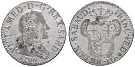 SAVOIA - Vittorio Amedeo III (1773-1796) - 10 Soldi 1796 Mont. 378 MI Buona argentatura

Status: BB+