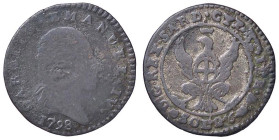 SAVOIA - Carlo Emanuele IV (1796-1800) - 2,6 Soldi 1798 CNI 14; Mont. 21 MI

Status: qMB/MB+
