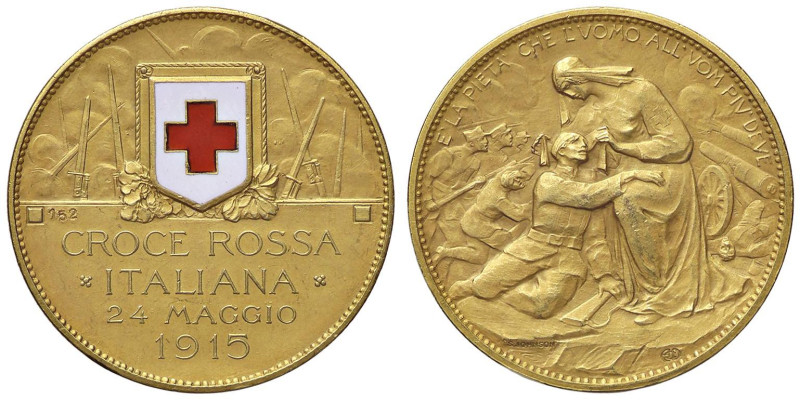 SAVOIA - Vittorio Emanuele III (1900-1943) - 50 Lire 1915 Mont. 732 RR AU Emessa...