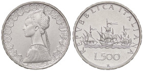 REPUBBLICA ITALIANA - Repubblica Italiana (monetazione in lire) (1946-2001) - 500 Lire 1995 - Caravelle Mont. 30 R AG

Status: FDC