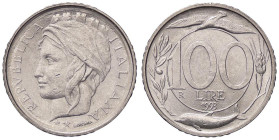 REPUBBLICA ITALIANA - Repubblica Italiana (monetazione in lire) (1946-2001) - 100 Lire 1993 Mont. 10 R AC Testa piccola Segnetti

Status: SPL+
