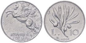 REPUBBLICA ITALIANA - Repubblica Italiana (monetazione in lire) (1946-2001) - 10 Lire 1946 Mont. 3 R IT Corrosioni

Status: BB