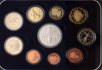 REPUBBLICA ITALIANA - Repubblica Italiana (monetazione in euro) (2002) - Serie zecca 2011 - 150° Unità d'Italia In confezione - 10 valori

Status: F...