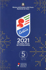 REPUBBLICA ITALIANA - Repubblica Italiana (monetazione in euro) (2002) - 5 Euro 2021 - Cortina AG In cartoncino

Status: FDC