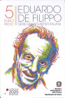 REPUBBLICA ITALIANA - Repubblica Italiana (monetazione in euro) (2002) - 5 Euro 2020 - Eduardo de Filippo NI In cartoncino

Status: FS