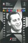 REPUBBLICA ITALIANA - Repubblica Italiana (monetazione in euro) (2002) - 5 Euro 2022 - Alberto Sordi NI In cartoncino

Status: FS