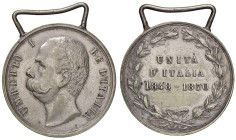 MEDAGLIE - SAVOIA - Umberto I (1878-1900) - Medaglia 1848-1870 - Unità d'Italia AG Opus: Speranza Ø 32 Colpetto

Status: BB-SPL