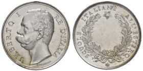 MEDAGLIE - SAVOIA - Umberto I (1878-1900) - Medaglia Scuola Italiana all'Estero AG Opus: Speranza Ø 30 Appiccagnolo rimosso

Status: qBB