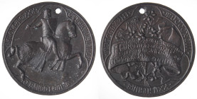 MEDAGLIE - SAVOIA - Umberto I (1878-1900) - Medaglia 1893 - Nozze d'argento AE Ø 54 Foro

Status: BB+