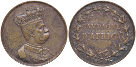 MEDAGLIE - SAVOIA - Umberto I (1878-1900) - Medaglia Campagne d'Africa AE Ø 32

Status: BB