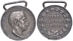 MEDAGLIE - SAVOIA - Vittorio Emanuele III (1900-1943) - Medaglia 1911-1912 Guerra italo-turca Bramb. 550 AG Opus: Giorgi Ø 32

Status: BB