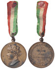 MEDAGLIE - SAVOIA - Vittorio Emanuele III (1900-1943) - Medaglia 1917 - Diede l'oro alla Patria AE Opus: Regia Zecca Ø 20

Status: qSPL
