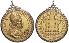 MEDAGLIE - PAPALI - Clemente XI (1700-1721) - Medaglia 1702 MD Opus: Hamerani Ø 44 Con montatura

Status: SPL