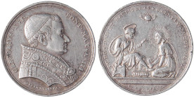 MEDAGLIE - PAPALI - Gregorio XVI (1831-1846) - Medaglia A. III R AG Opus: Girometti Ø 30 Colpetti

Status: qBB