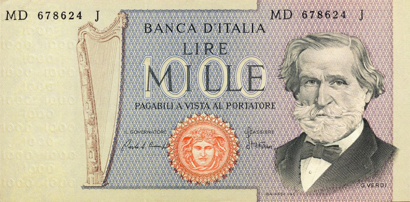 CARTAMONETA - BANCA d'ITALIA - Repubblica Italiana (monetazione in lire) (1946-2...