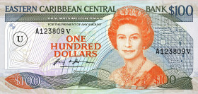 CARTAMONETA ESTERA - CARAIBI (TERRITORI BRITANNICI) - Elisabetta II (1952-2022) - 100 Dollari (1965) U Pick 25m

Status: qFDS