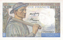CARTAMONETA ESTERA - FRANCIA - Quarta Repubblica (1947-1958) - 10 Franchi 10/03/1949 Pressato

Status: SPL