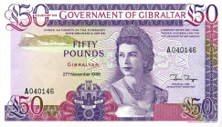 CARTAMONETA ESTERA - GIBILTERRA - Elisabetta II (1952-2022) - 50 Sterline 27/11/1986 Pick 24

Status: qFDS