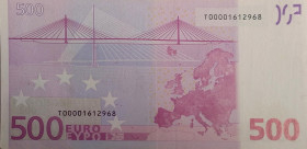 CARTAMONETA ESTERA - IRLANDA - Repubblica - 500 Euro 2002 RRRR F001C1

Status: FDS