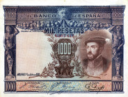 CARTAMONETA ESTERA - SPAGNA - Alfonso XIII (1886-1931) - 1.000 Pesetas 01/07/1925 Pick 70 Piega a croce

Status: BB-SPL