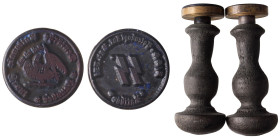 VARIE - Terzo Reich (1933-1945) Lotto di 2 timbri per documenti SS e vari

Status: Ottimo