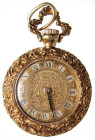 VARIE - Orologi da taschino Da donna in oro con cassa lavorata, gr. 16,09, mm 26, di revisionare

Status: Discreto