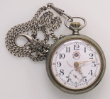 VARIE - Orologi da taschino Rosskopf & Co Patent in MB, con catenella

Status: Buono