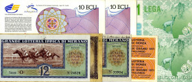 VARIE - Biglietti Lotto di 8 biglietti

Status: MB÷FDS