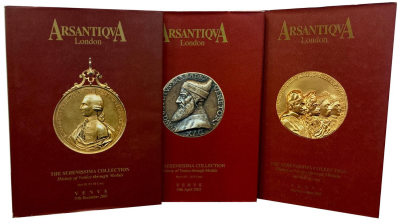 BIBLIOGRAFIA NUMISMATICA - LIBRI Antiqua London - The Serenissima collection, hi...