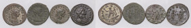 LOTTI - Imperiali Lotto di 4 antoniniani di Aureliano con R/ diverso

Status: qBB÷SPL
