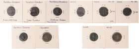 LOTTI - Imperiali Lotto di 5 antoniniani di Claudio II con R/ diverso, in oblò cartonato

Status: qBB÷qSPL